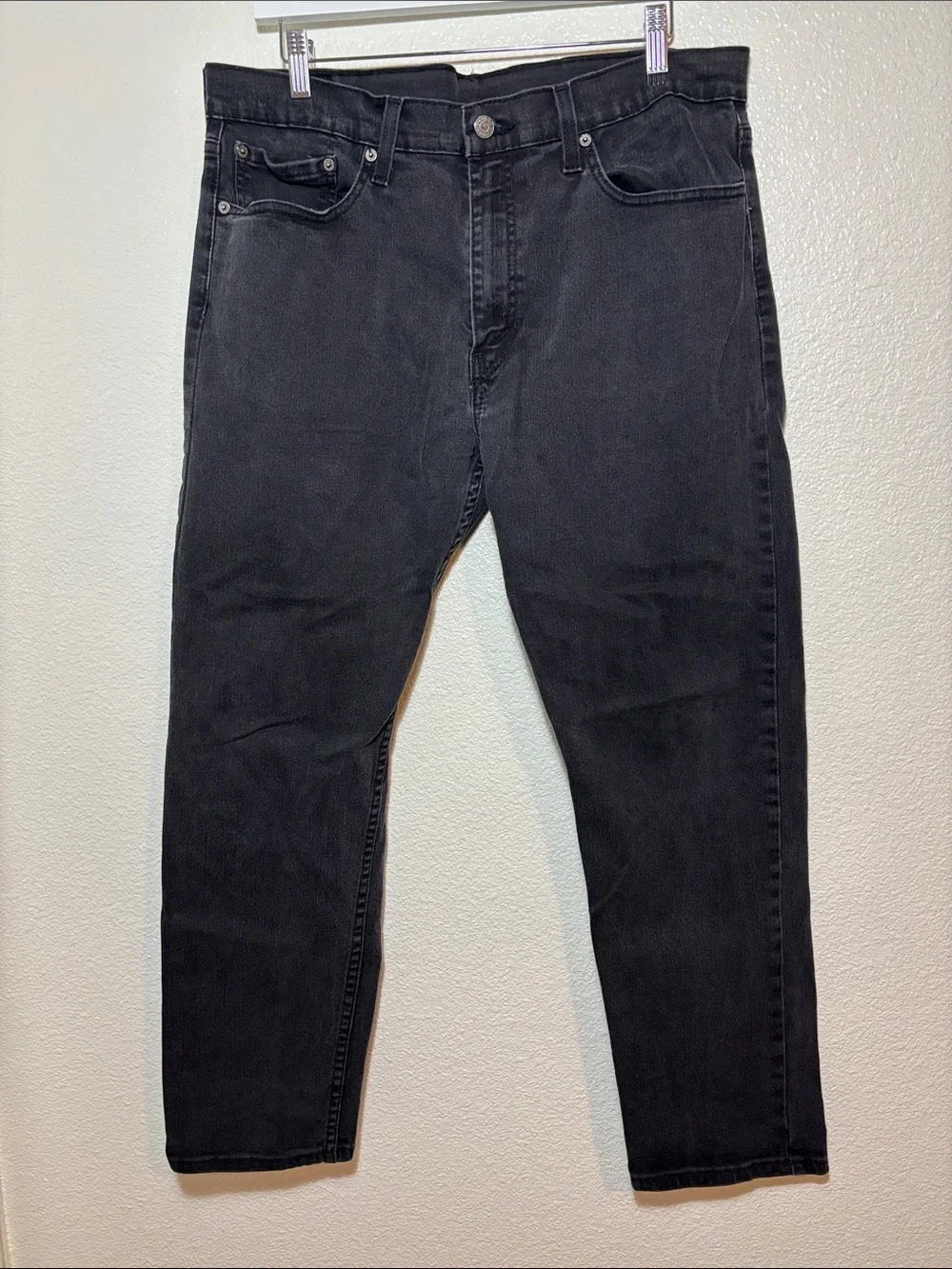 Levi’s Straight Leg Black Denim Jeans Size 36 x 30 | casual | classic | retro